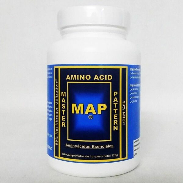 MAP - Master Amino Acid Pattern - 120 tabs.