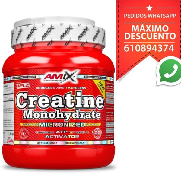 Creatine Monohydrate 500 gr + 250 gr Gratis