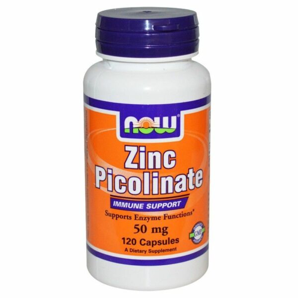 Zinc Picolinate 50 mg - 120 caps.