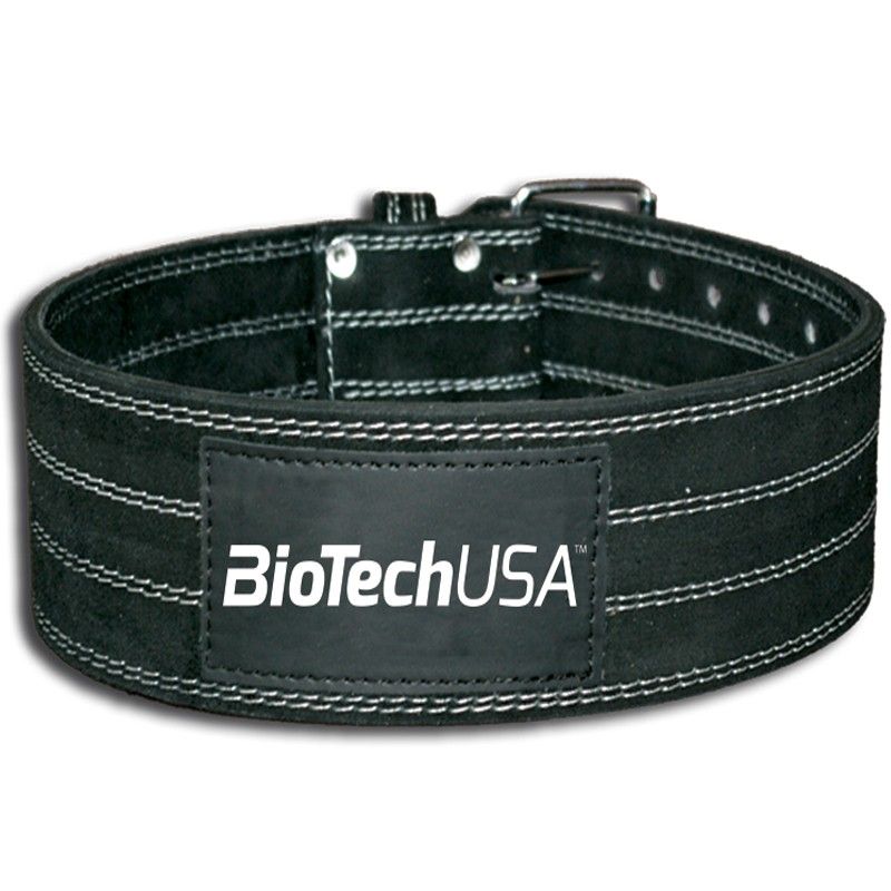 Cinturón lumbar de cuero Biotech Usa