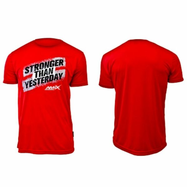 Camiseta hombre - Stronger roja