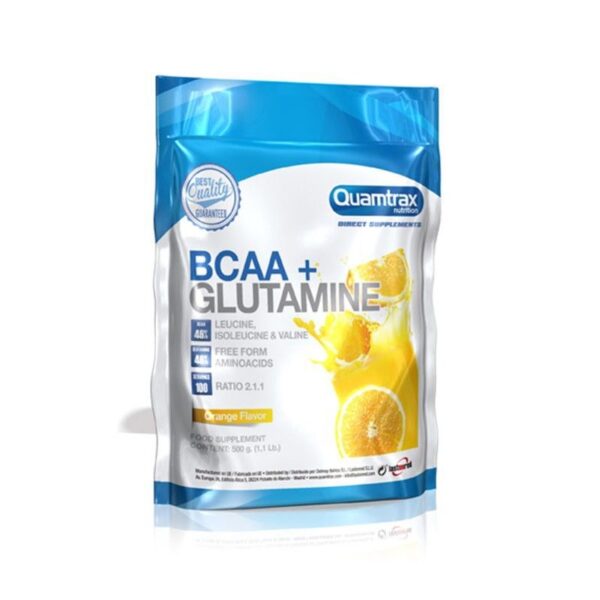 Quamtrax Direct Bcaa + Glutamine - 500 g