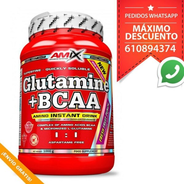 Amix Glutamine + BCAA - 1 Kg