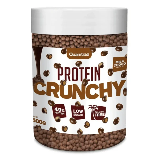 Quamtrax PROTEIN CRUNCHY - 500 g milk choco