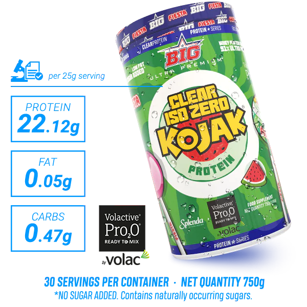 BIG CLEAR ISO ZERO KOJAK - 750g valores