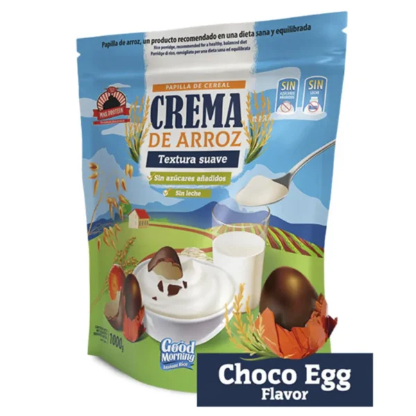 Max Protein Crema de Arroz - 1Kg choco egg