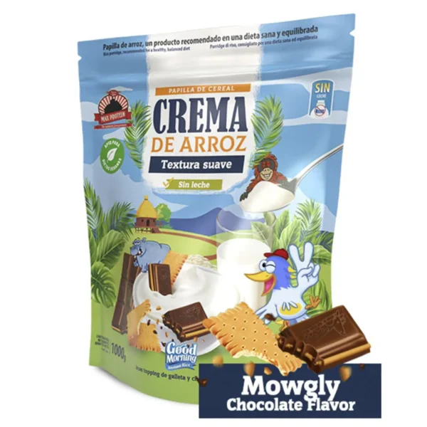 Max Protein Crema de Arroz - 1Kg mowgly chocolate