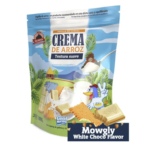 Max Protein Crema de Arroz - 1Kg mowgly white chocolate