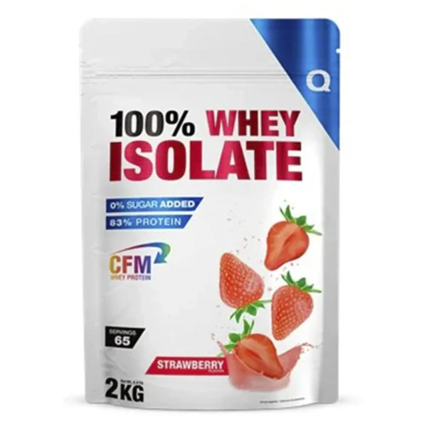 Quamtrax 100% Whey Protein Isolate - 2Kg fresa