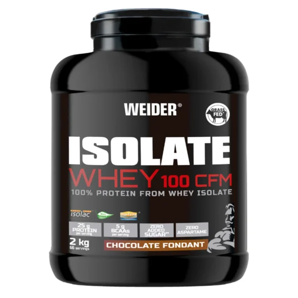 WEIDER Isolate Whey 100 CFM - 2Kg chocolate fondant