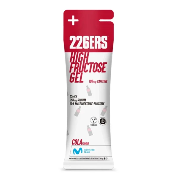 226ERS HIGH FRUCTOSE GEL - 80g cola cafeina