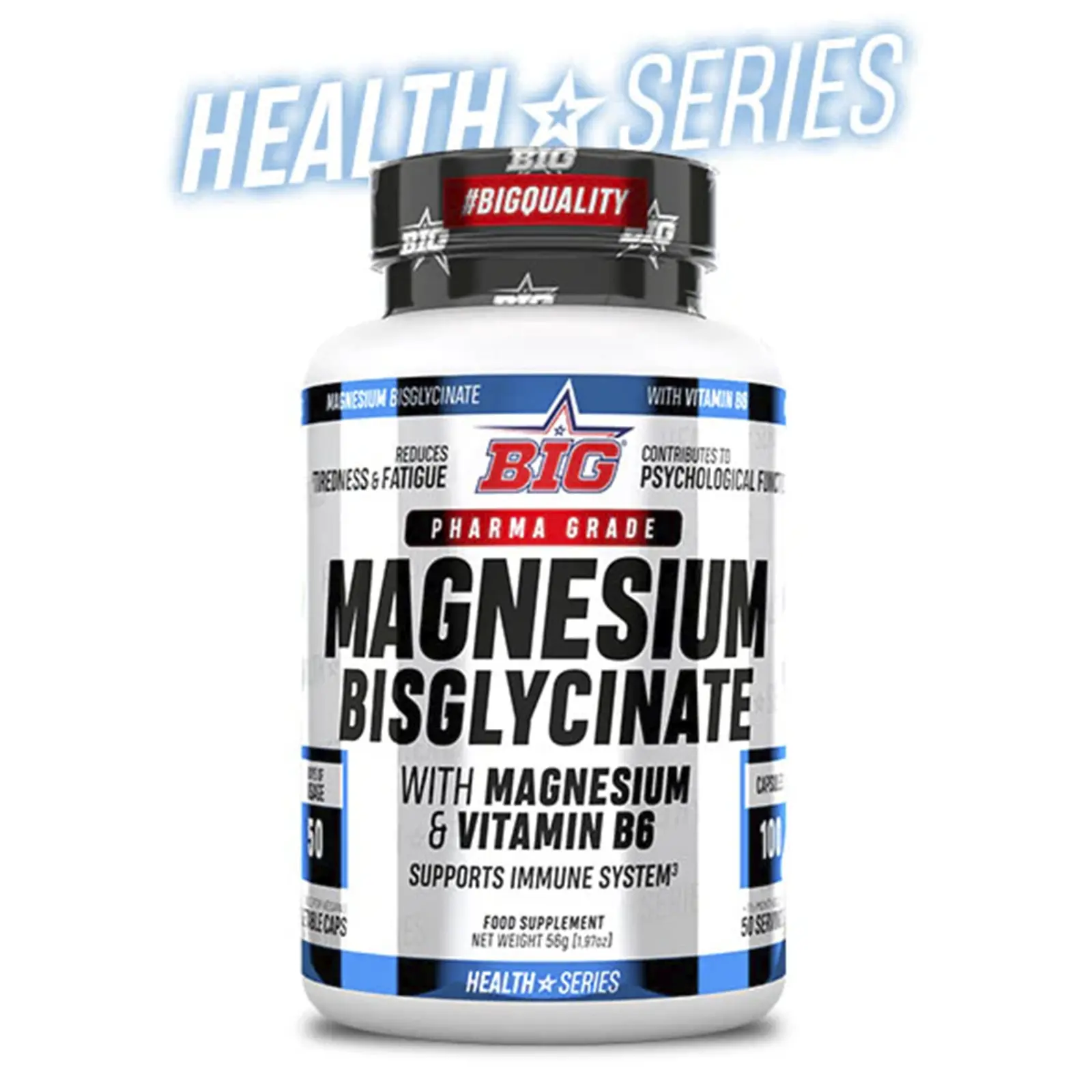 BIG MAGNESIUM BISGLYCINATE - 100 tabs 2